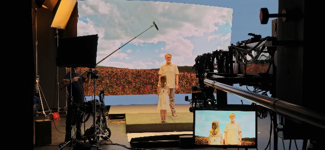 Behind the scenes of an XR meadow environment