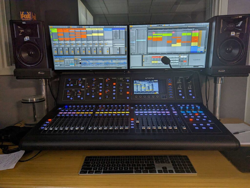 midas m32 mixing console